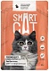 Влажный корм Smart Cat с кусочками индейки в нежном соусе 85 гр.