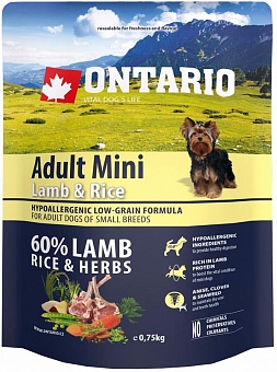 Ontario Adult Mini lamb & rice