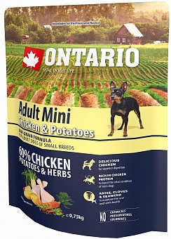Ontario Adult Mini chicken and potatoes