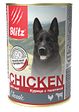 Blitz Classic для собак с курицей и телятиной 400 гр.