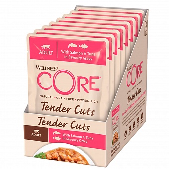 Core Tender Cuts Salmon Tuna 85..  �4