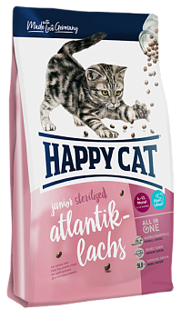 Happy cat Supreme Junior Sterilised Atlantik-Lachs