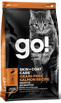 GO! Solutions SKIN COAT Grain Free Salmon Cat Recipe