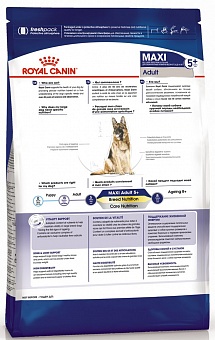 Royal Canin Maxi Adult 5+.  �3