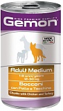 Gemon Dog Medium Adult chunks with chicken & turkey 1250 .