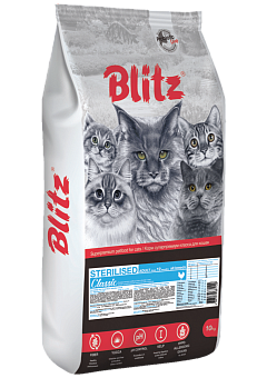Blitz Classic Chicken Adult Sterilised Cat.  �2